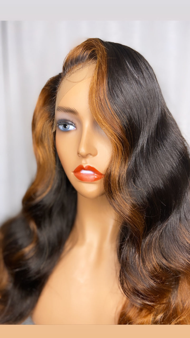 24" BODY WAVE LACE CLOSURE WIG