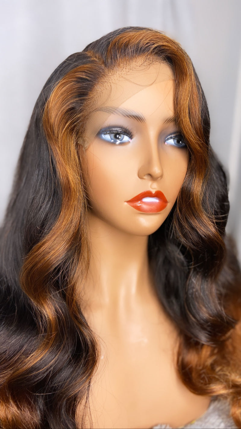 24" BODY WAVE LACE CLOSURE WIG